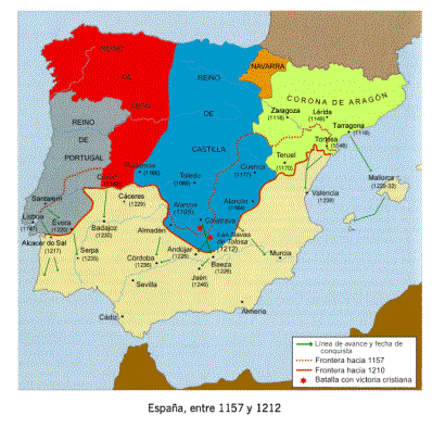 Espaa, entre 1157 y 1212